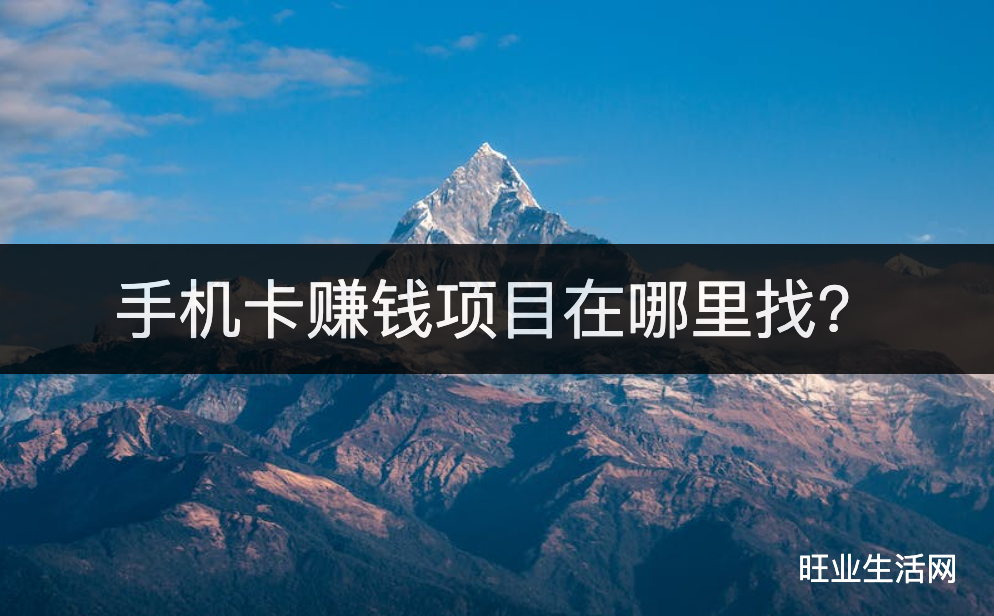 手机卡赚钱项目在哪里找？使用172号卡分销平台