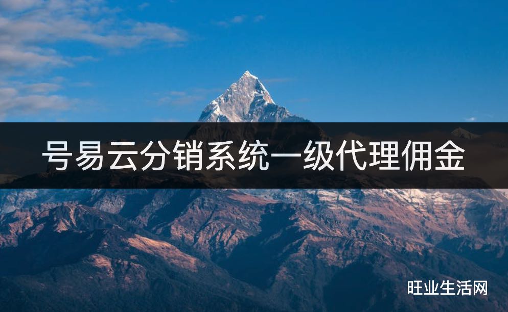 号易云分销系统一级代理佣金，填写邀请码88000注册